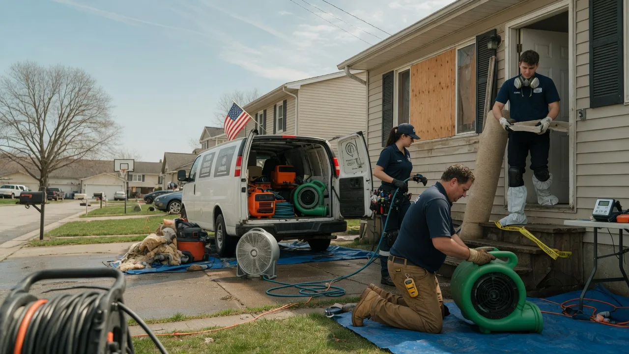 Water Damage Restoration in Riverside, MI near me